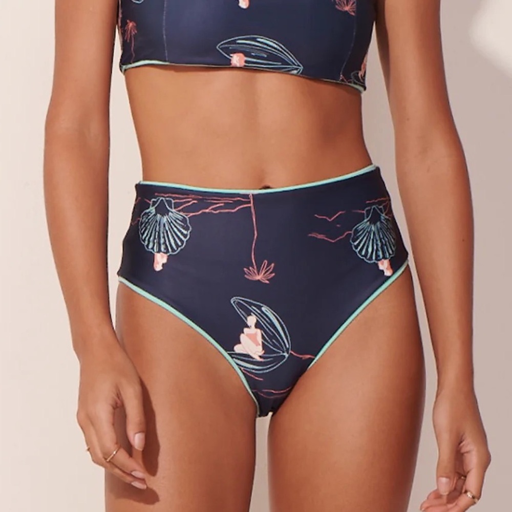 ANCORA high waisted swim bottoms